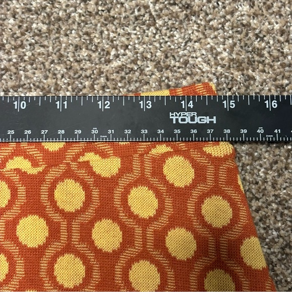 Zara Women’s Medium Orange and Yellow A-Line Skirt - Picture 3 of 9